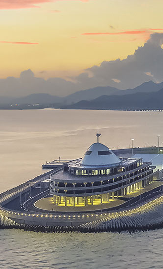 港珠澳大桥人工岛