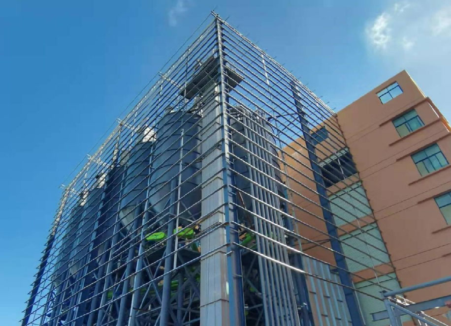 原材料储存 中联重科承建